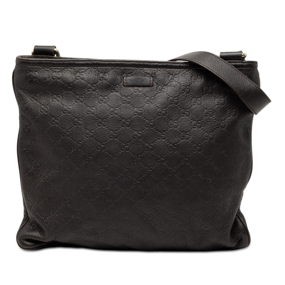 Pre-Loved Gucci Guccissima Crossbody